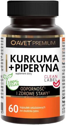 Avet Pharma Kurkuma +Piperyna 60 kaps.