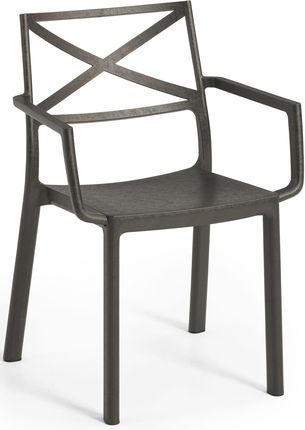 Keter Metalix Plastikowe Krzesło Ogrodowe 60X53X81cm Żeliwny 17209788