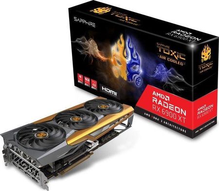Sapphire Radeon Rx 6900 Xt Toxic Gaming Oc 16Gb Gddr6