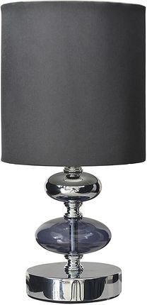 Näve Lampa stołowa w kolorze srebrno-antracytowym - wys. 28,5 cm