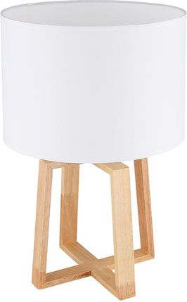 Globo Lighting Lampa stołowa "Moritz" w kolorze białym - wys. 45 cm