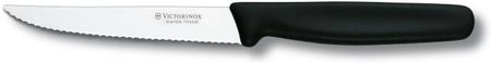 Victorinox czarny nóż stołowy ostro zakończony (5.1233)