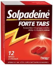 Zdjęcie Solpadeine Forte Tabs, 12 tabletek - Włocławek