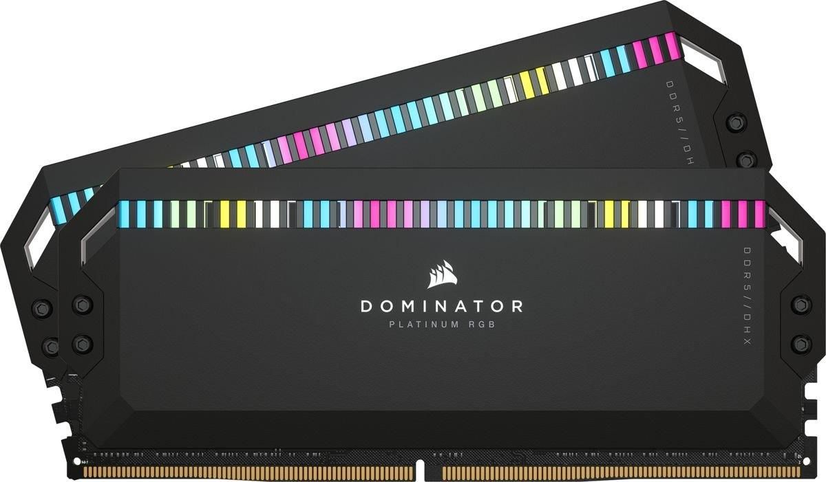 Pamięć RAM Corsair Dominator Platinum RGB, DDR5, 32 GB, 6200MHz