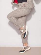 Zdjęcie Spodnie garniturowe w kolorową kratkę - Łapy