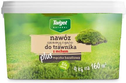 Nawóz Do Trawnika Z Mchem Z Mączką Bazaltową 4Kg Target