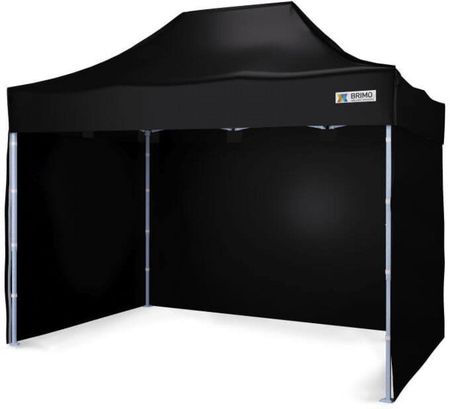 Namiot imprezowy 2x3m - plus 3 ściany - Czarny
