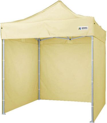 Namiot nożycowy 2x2m - plus 3 ściany - Beżowy