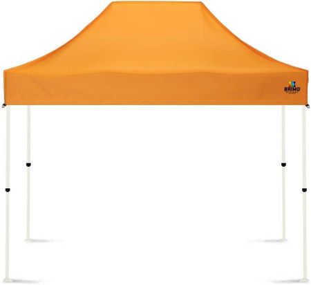 Namiot ogrodowy 2x3m - bez 3 ścian - Pomarańczowy