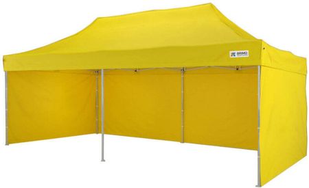 Namiot sprzedażowy 3x6m - plus 3 ściany - Żółty