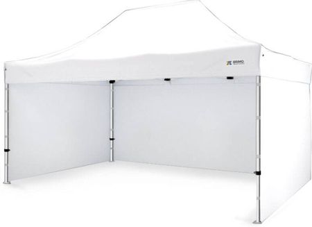 Namiot nożycowy 3x4,5m - plus 3 ściany - Biały