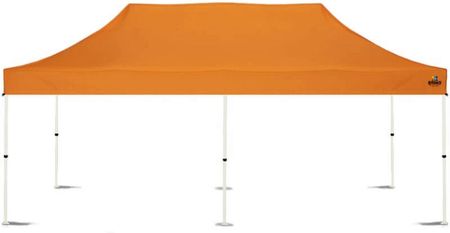 Namiot imrezowy 3x6m - bez 3 ścian - Pomarańczowy