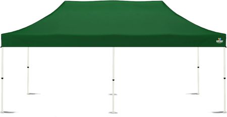 Namiot imrezowy 3x6m - bez 3 ścian - Zielony