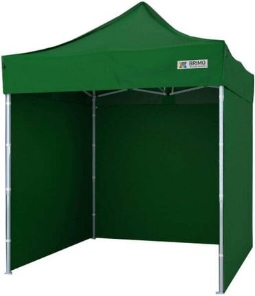 Namiot nożycowy 2x2m - plus 3 ściany - Zielony