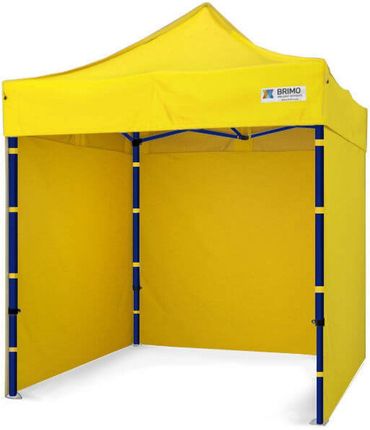 Namiot imprezowy 2x2m - plus 3 ściany - Żółty