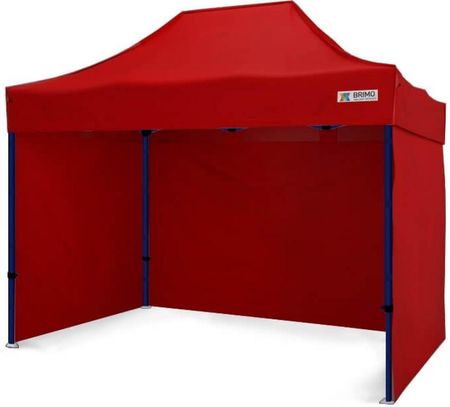 Namioty rozkładane 2x3m - plus 3 ściany - Czerwony