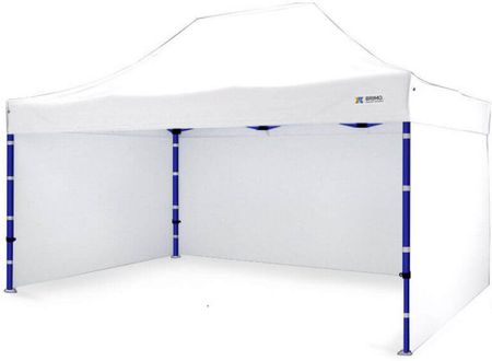Namiot sprzedażowy 3x4,5m - plus 3 ściany - Biały