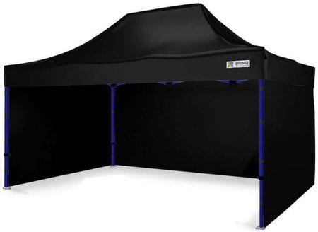 Namiot sprzedażowy 3x4,5m - plus 3 ściany - Czarny