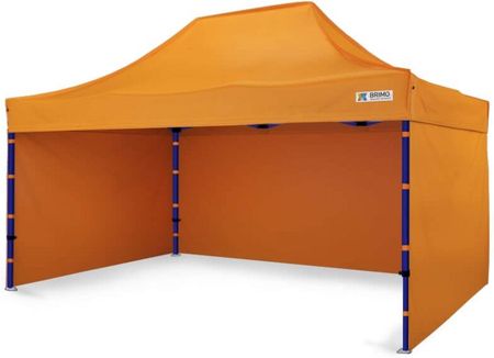 Namiot sprzedażowy 3x4,5m - plus 3 ściany - Pomarańczowy