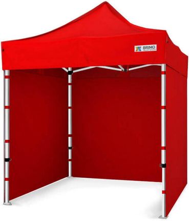 Namioty nożycowe 2x2m - plus 3 ściany - Czerwony