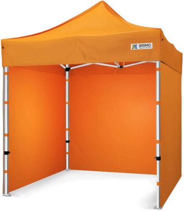 Namioty nożycowe 2x2m - plus 3 ściany - Pomarańczowy