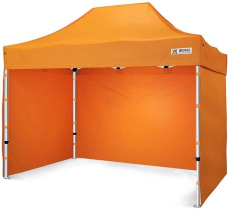 Namiot ogrodowy 2x3m - plus 3 ściany - Pomarańczowy