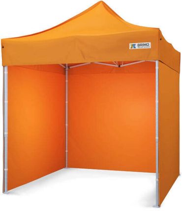 Namiot sprzedażowy 2x2m - plus 3 ściany - Pomarańczowy