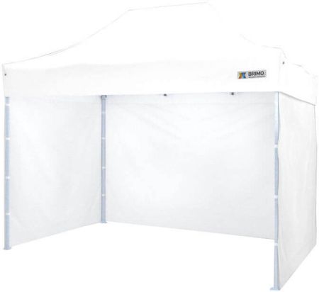 Namiot nożycowy 2x3m - plus 3 ściany - Biały