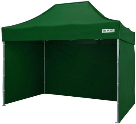 Namiot nożycowy 2x3m - plus 3 ściany - Zielony