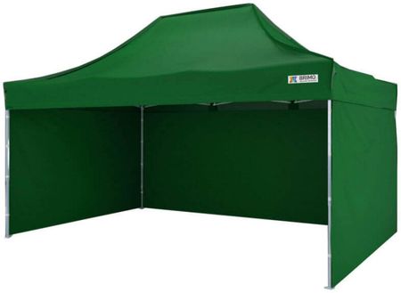 Namiot imprezowy 3x4,5m - plus 3 ściany - Zielony