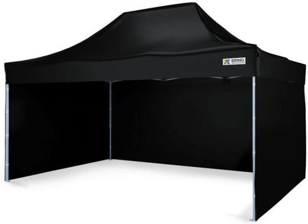 Namiot imprezowy 3x4,5m - plus 3 ściany - Czarny