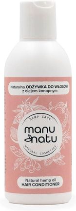 Manu Natu Natural Hemp Oil Hair Conditioner Naturalna Odżywka Do Włosów Z Olejem Konopnym 200 ml