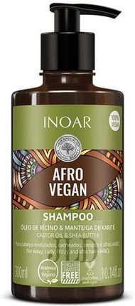 Inoar Afro Vegan Szampon Do Włosów Kręconych 300 ml