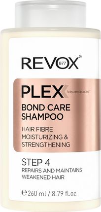 Revox B77 Plex Bond Care Shampoo Step 4 Szampon Odbudowujący Do Włosów 260 ml