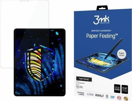 3Mk Folia ochronna PaperFeeling iPad Pro 12.9& 3rd/4th gen. 2szt/2psc (3MK2363)