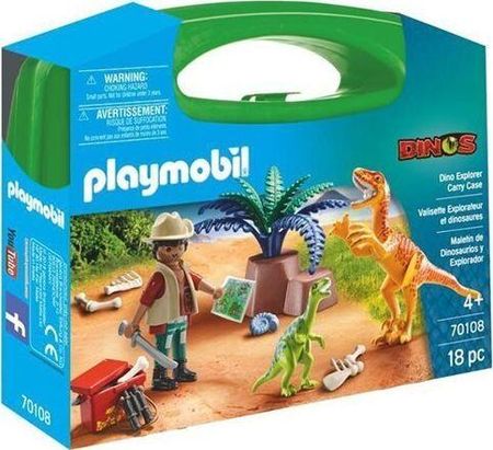 Playmobil Torba podróżna Dinos Explorer (70108)