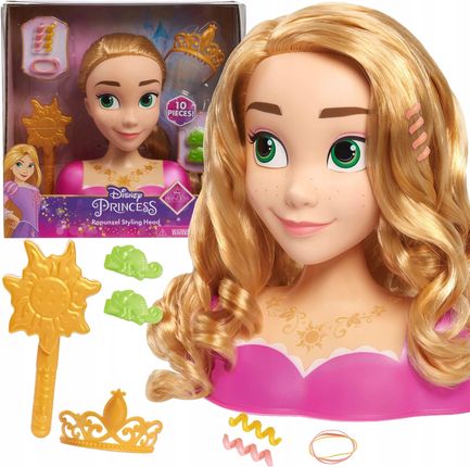 Just Play Disney Princess Głowa do stylizacji Roszpunka