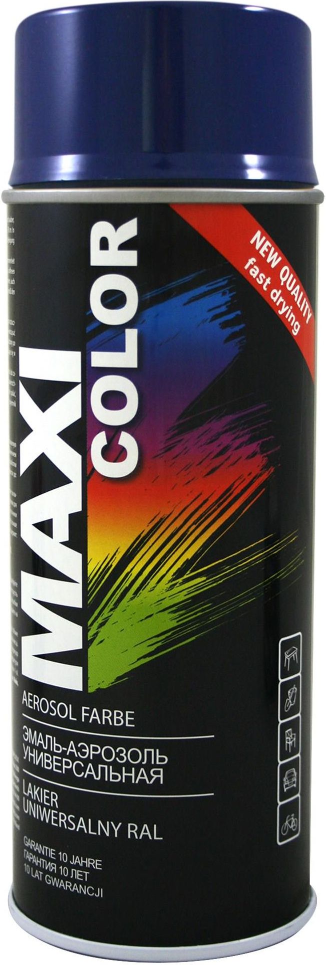 Zdjęcie MOTIP MAXICOLOR LAK. RAL5022 POLYS.400ML - Rydułtowy