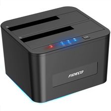 FIDECO STACJA DOKUJĄCA DYSKÓW SATA 2x HDD SSD 16TB