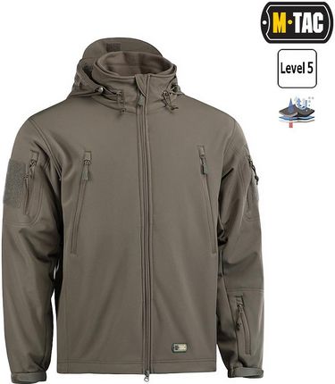 M-Tac Kurtka Softshell Z Podpinką Polarową Oliwkowa Mtc-Sjwl-Od - zdjęcie 5
