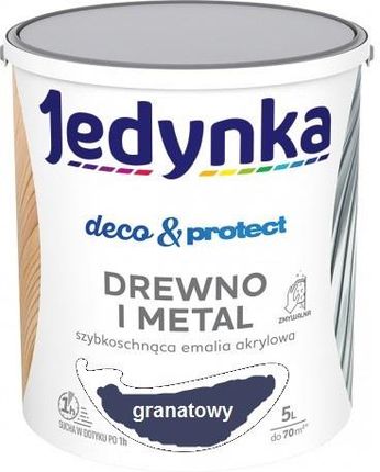 Tikkurila Jedynka Deco&Protect Drewno I Metal Mat Granatowy 0,7L
