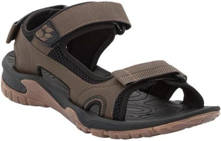 Jack Wolfskin Lakewood Cruise Sandały M Brązowy Czarny