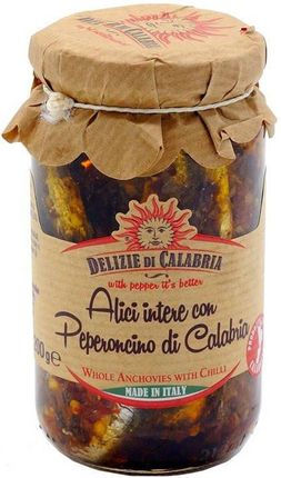 Delizie Di Calabria Anchois z chilli 200 g