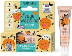 Zdjęcie FlosLek Vege Lip Care Wazelina do ust CAMPARI 10g - Drohiczyn