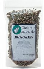 Zielarnia Suwalska Zioła Heal All Tea mieszanka ziołowa w stylu dr Roberta Morse’a Dąb kora, Babka liść, Orzech łupina 220g