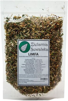 Zielarnia Suwalska Zioła Limfa, Przytulia właściwa ziele, Imbir lekarski kłącze, Nostrzyk 250g