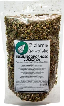 Zielarnia Suwalska Zioła Cukier, Rutwica lekarska ziele, Borówka czernica liść 200g