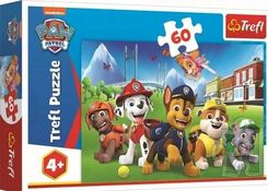 Zdjęcie Trefl Puzzle 60el. Psi Patrol na polanie 17375 - Stawiszyn