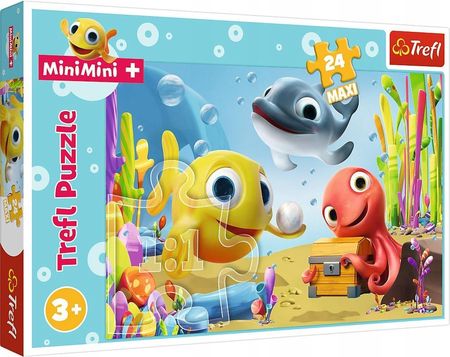 Trefl Puzzle Baby 24el. Rybka MiniMiini 14341