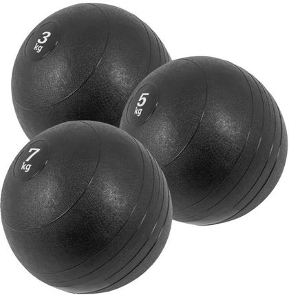 Zestaw piłek lekarskich Slamball: 3kg, 5kg, 7kg